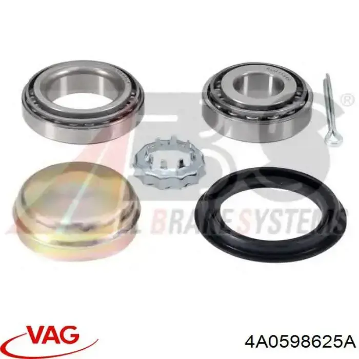 Cojinete de cubo delantero VAG 4A0598625A precio, desde 10,82 EUR