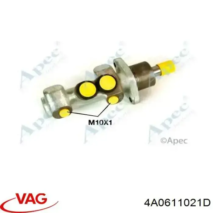 Cilindro maestro de frenos VAG 4A0611021D precio, desde 46,31 EUR