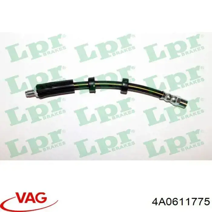Tubo liquido de freno trasero VAG 4A0611775