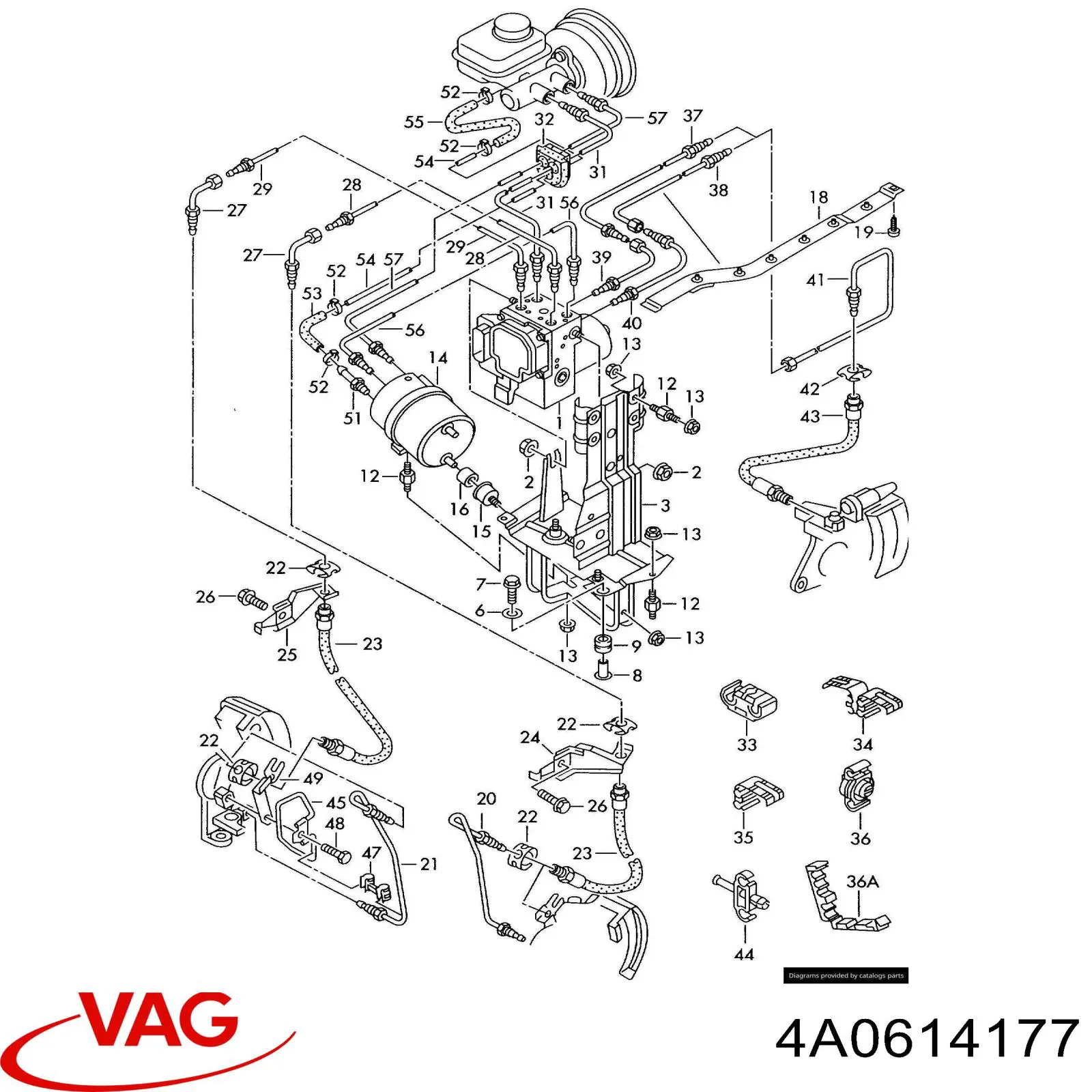  VAG 4A0614177 precio, desde  
