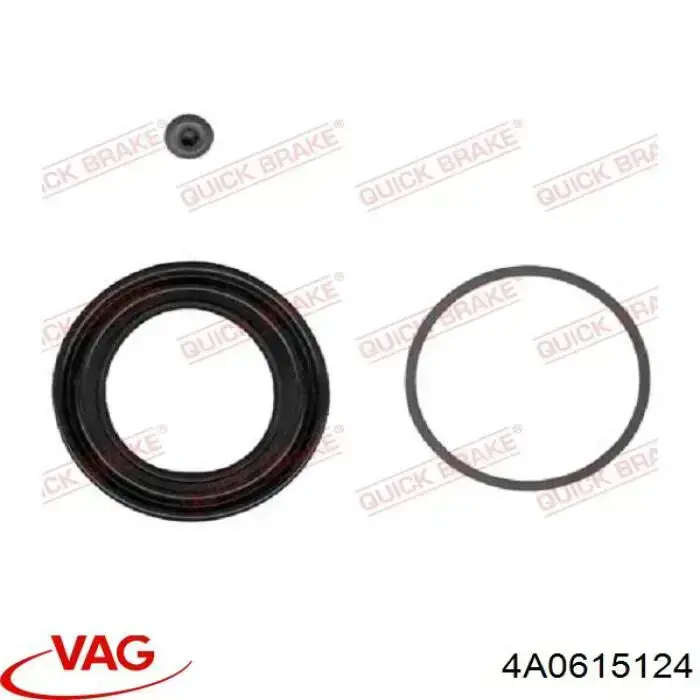Pinza de freno, Eje delantero derecha VAG 4A0615124