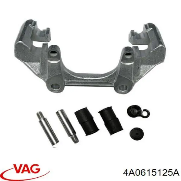 Comprar 4A0615125A VAG Soporte de la pinza de freno delantera