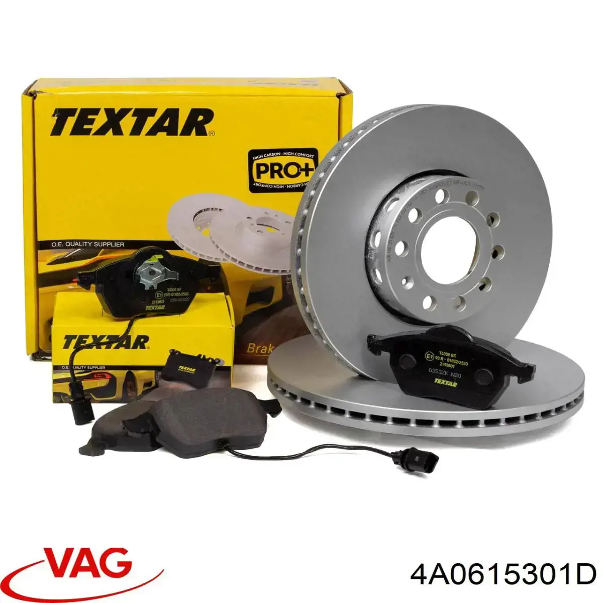 Frenos delanteros VAG 4A0615301D precio, desde 40,38 EUR