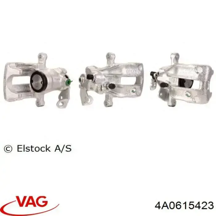 Comprar 4A0615423 VAG Pinza de freno trasera izquierda