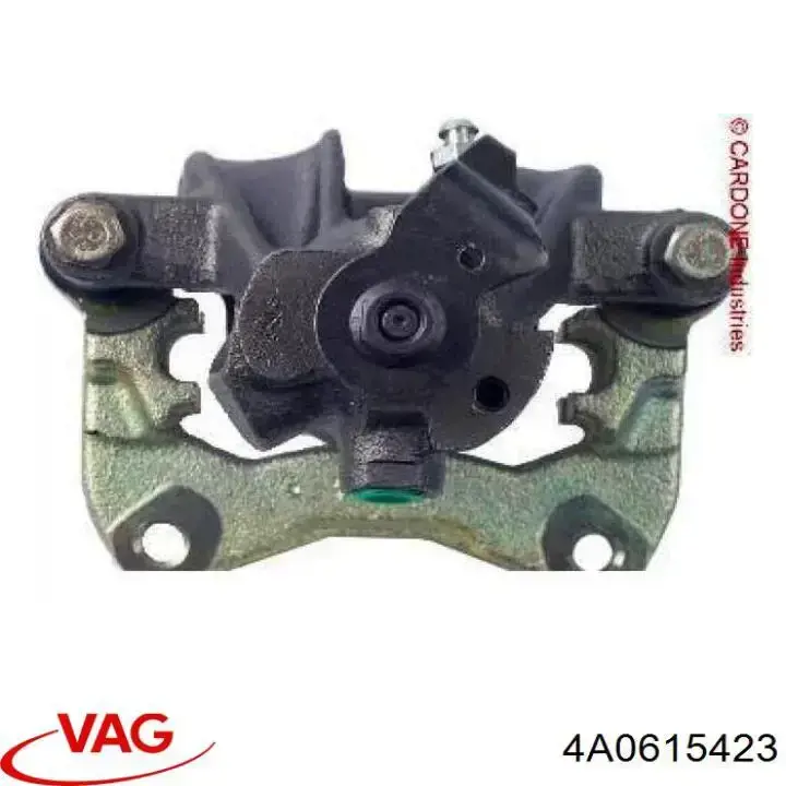 4A0615423 VAG Pinza de freno trasera izquierda