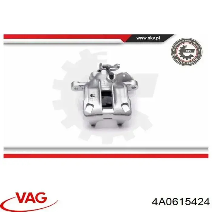 Pinza de freno trasera derecha VAG 4A0615424 precio, desde 54,68 EUR