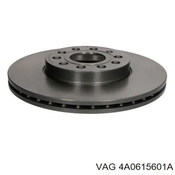 Disco de freno trasero 4A0615601A VAG
