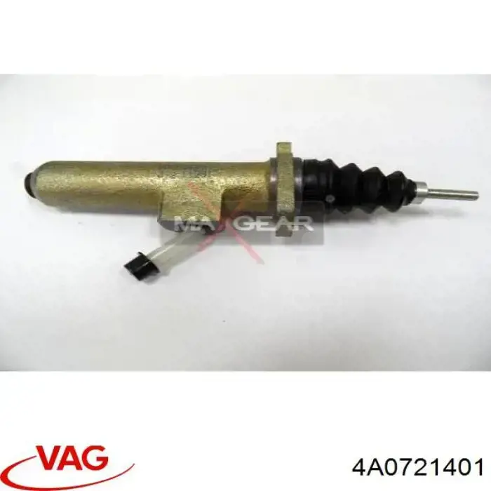 Cilindro maestro de embrague 4A0721401 VAG