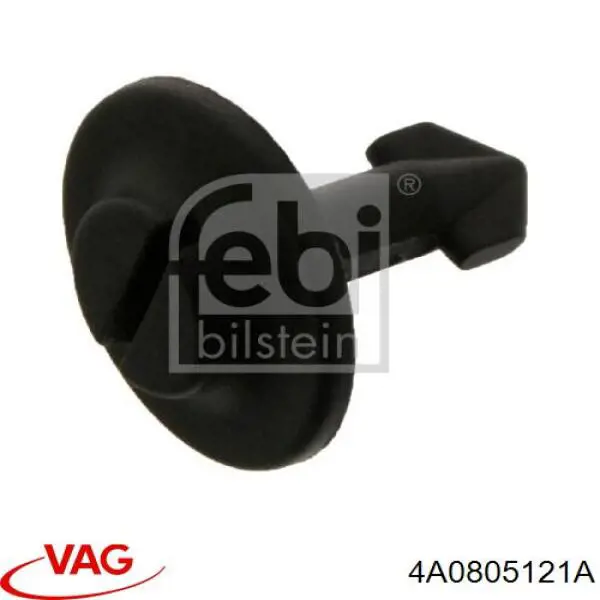 Protector antiempotramiento del motor  VAG 4A0805121A