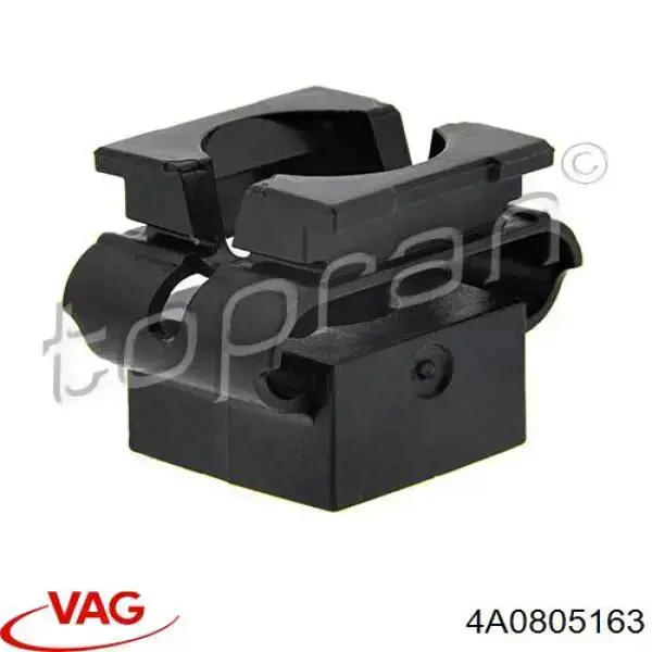 4A0805163 VAG clips de fijación de pasaruedas de aleta delantera