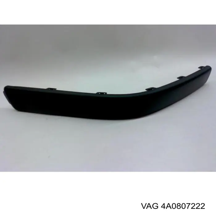 Comprar 4A0807222 VAG Moldura derecha del parachoques delantero