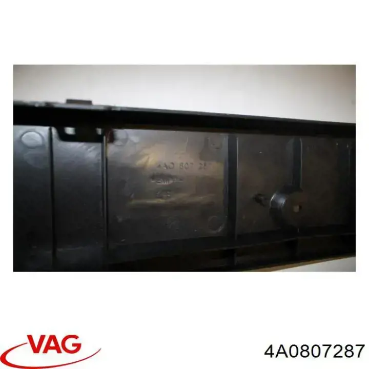 Comprar 4A0807287 VAG Soporte de matrícula delantera