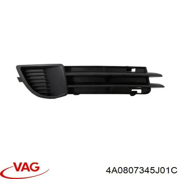 Rejilla izquierda del parachoques delantero VAG 4A0807345J01C precio, desde 12,26 EUR