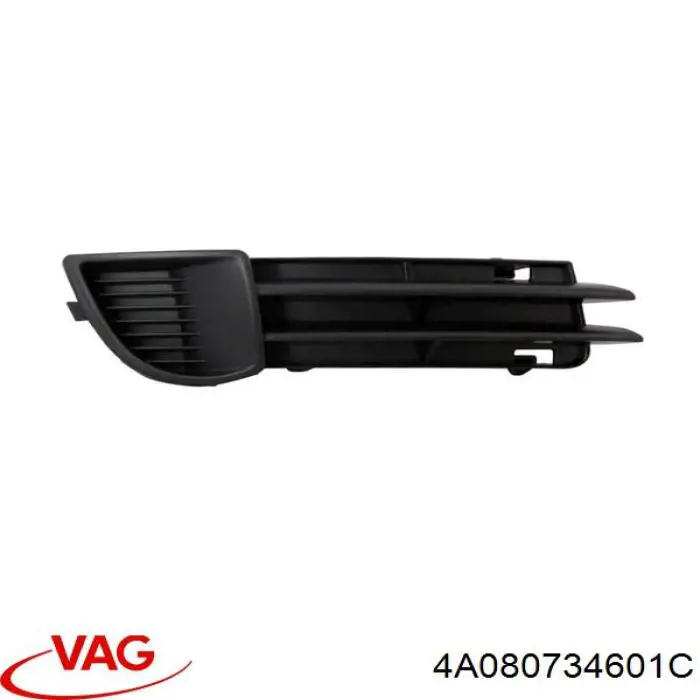 Comprar 4A080734601C VAG Rejilla derecha del parachoques delantero
