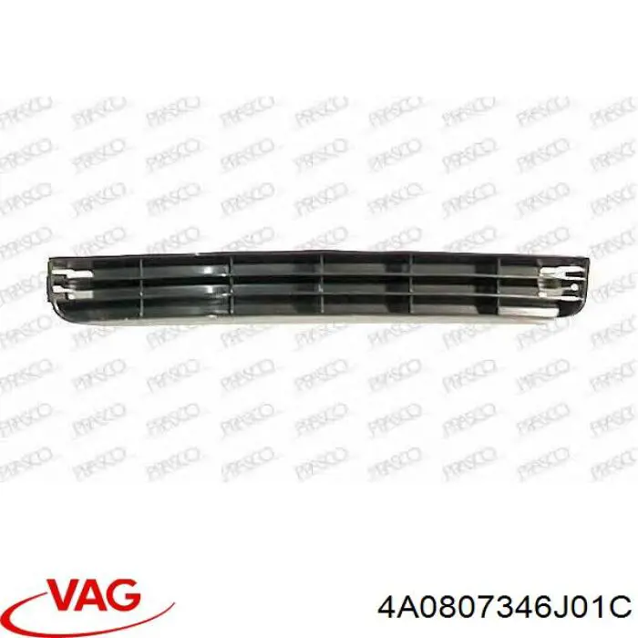 4A0807346J01C VAG rejilla de ventilación, parachoques trasero, derecha