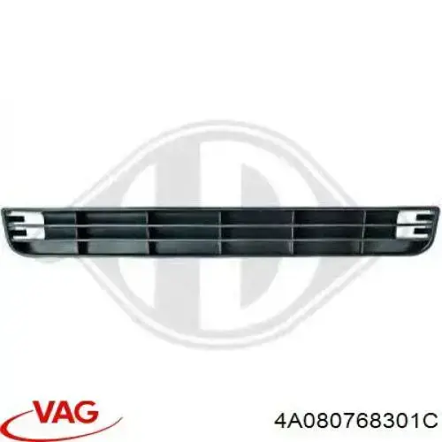 Comprar 4A080768301C VAG Rejilla central del parachoques delantero