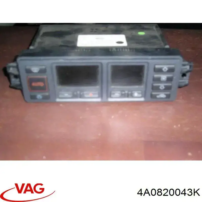 Comprar 4A0820043K VAG Unidad de control aire acondicionado