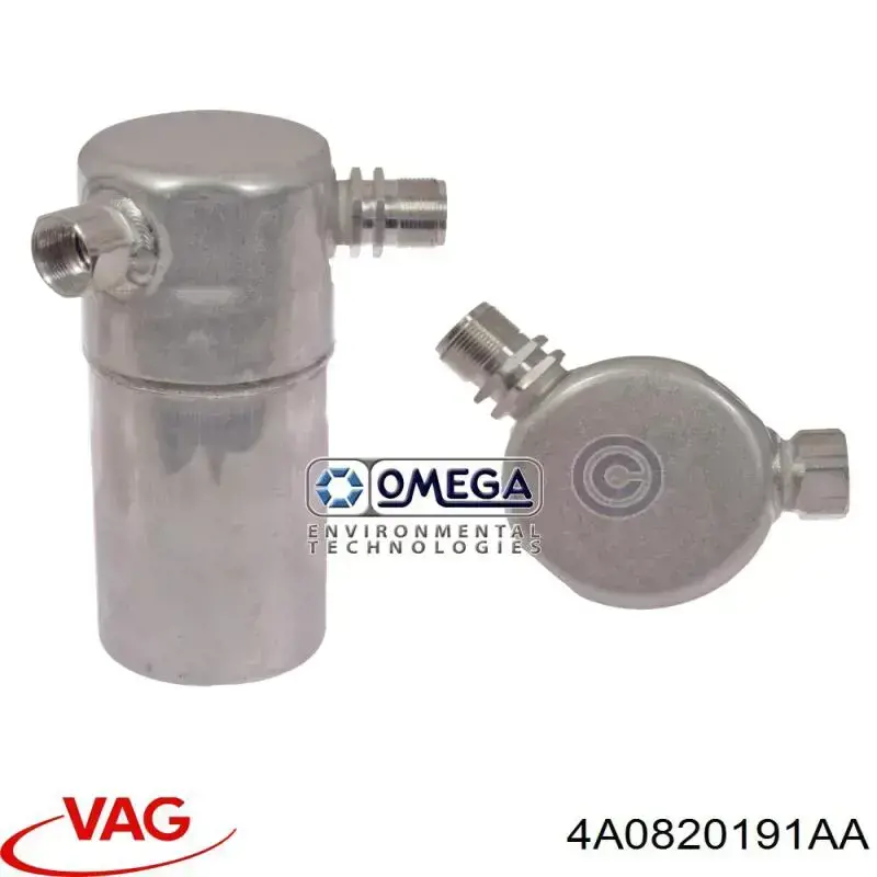 4A0820191AA VAG receptor-secador del aire acondicionado