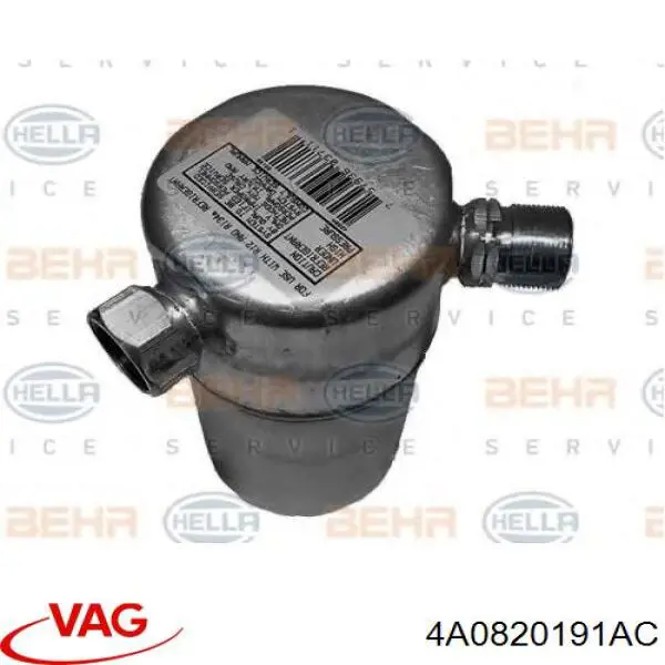 4A0820191AC VAG receptor-secador del aire acondicionado