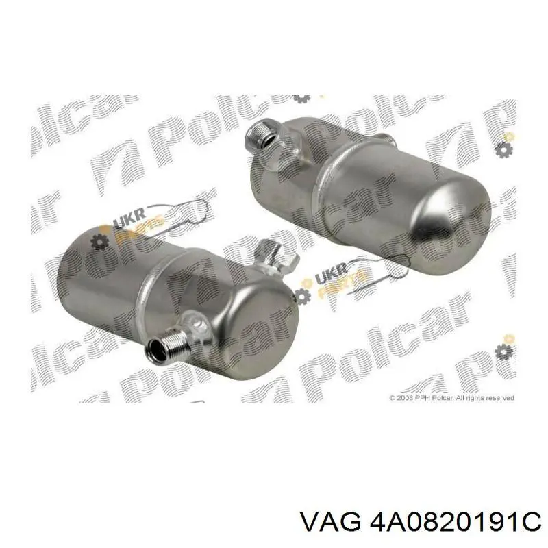 4A0820191C VAG receptor-secador del aire acondicionado