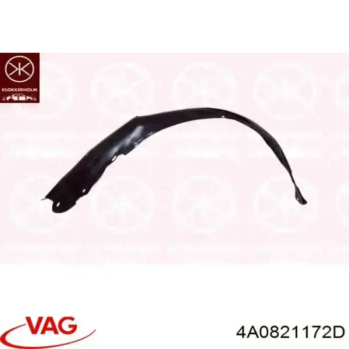 Comprar 4A0821172D VAG Paso de rueda delantero derecho