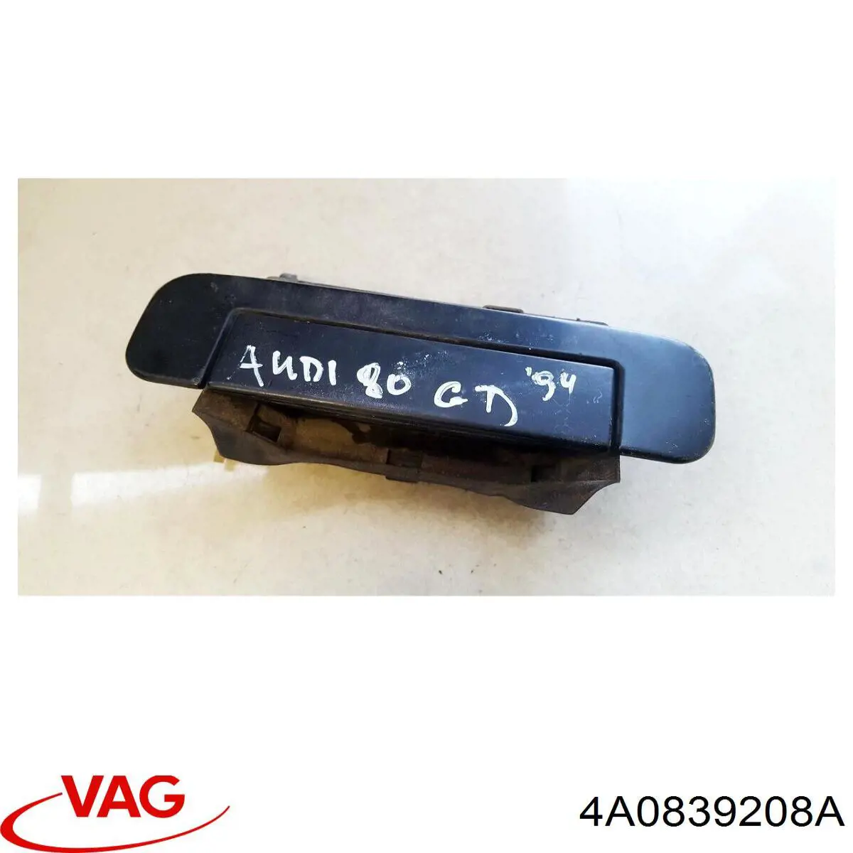 4A0839208A VAG tirador de puerta exterior trasero derecho