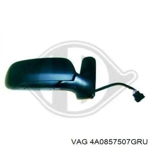 Comprar 4A0857507GRU VAG Cristal de espejo retrovisor exterior izquierdo