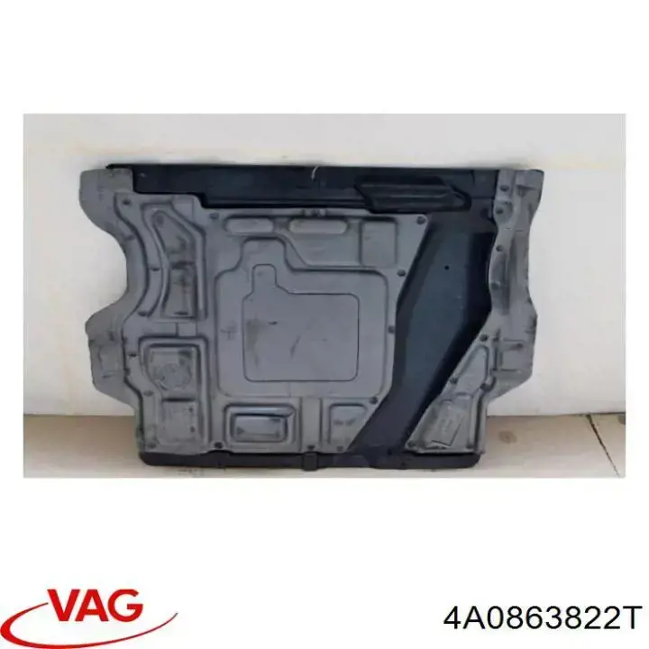 Protección de cárter VAG 4A0863822AB precio, desde  