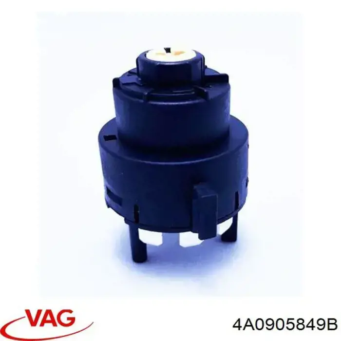 Interruptor de fin de carrera del cilindro de encendido 4A0905849B VAG