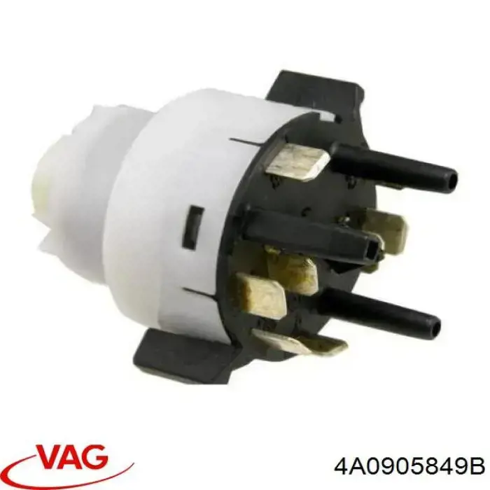 Interruptor de fin de carrera del cilindro de encendido 4A0905849B VAG