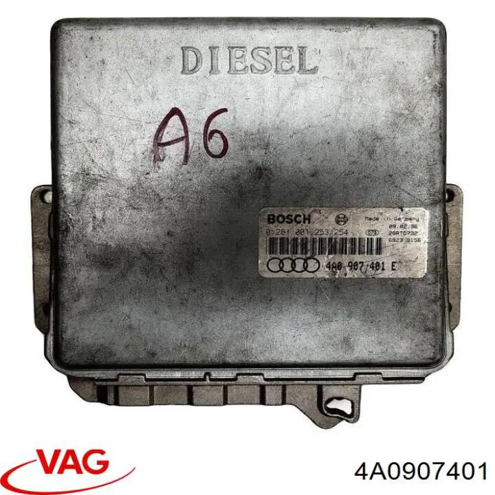 Unidad de control del motor  VAG 4A0907401 precio, desde 107,45 EUR