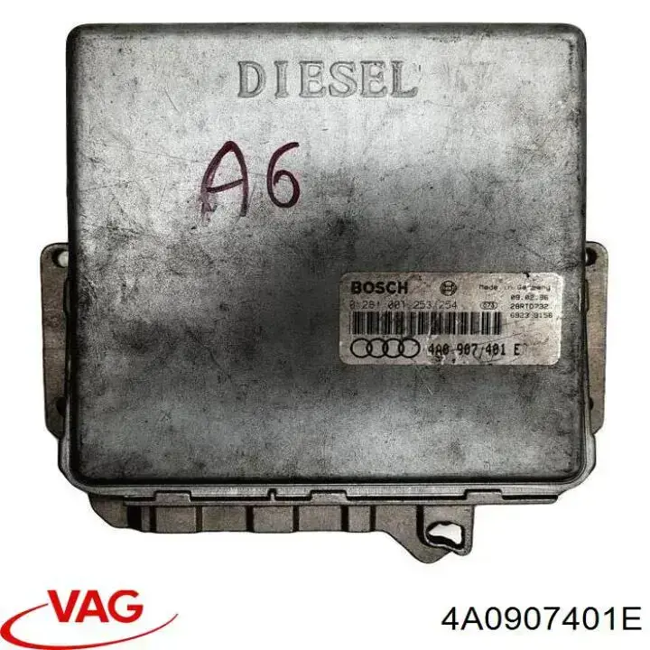 Unidad de control del motor  VAG 4A0907401E precio, desde 126,32 EUR