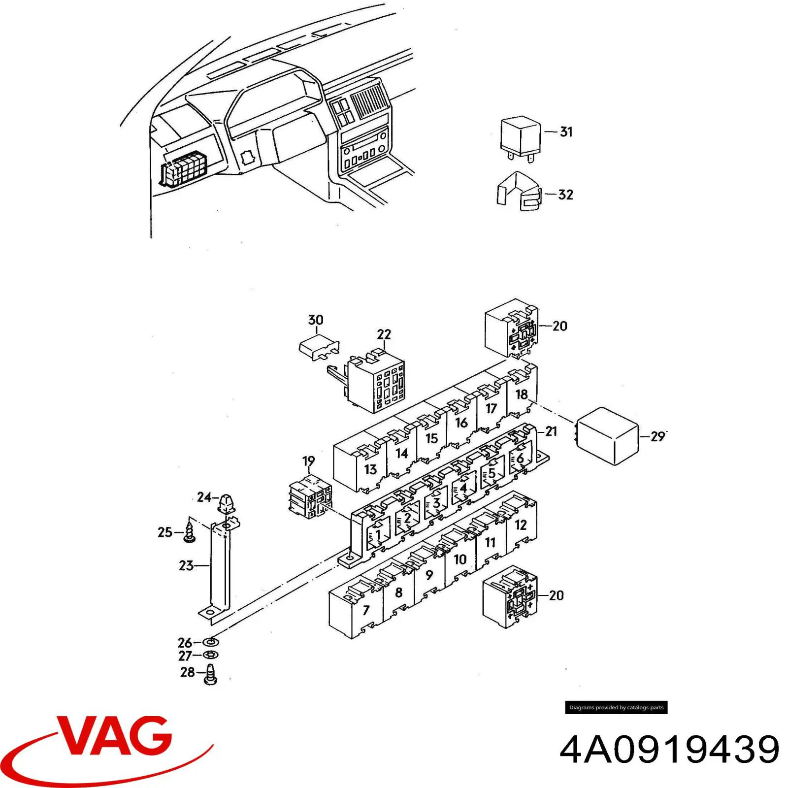4A0919439 VAG 