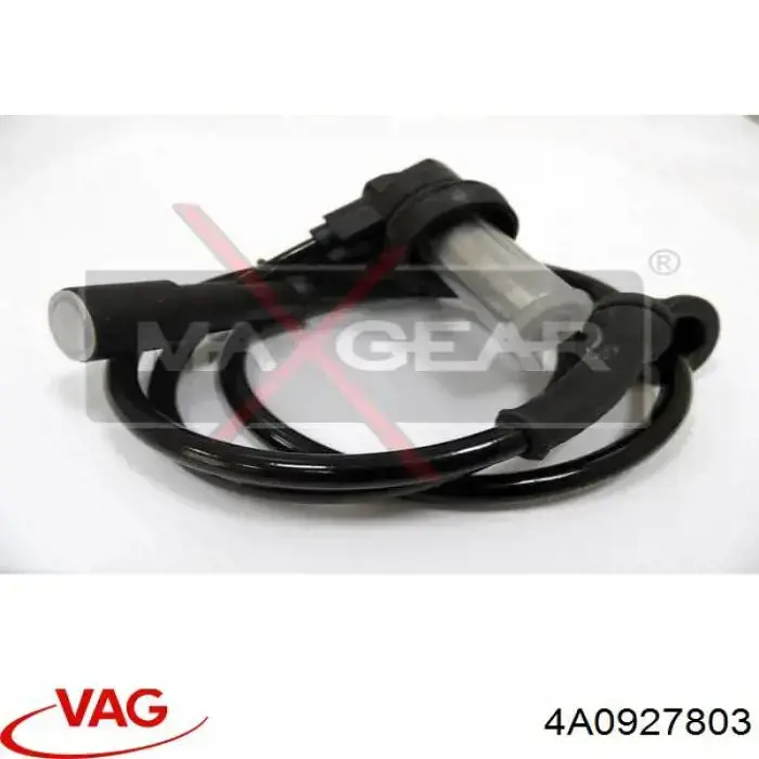 Sensor ABS delantero VAG 4A0927803