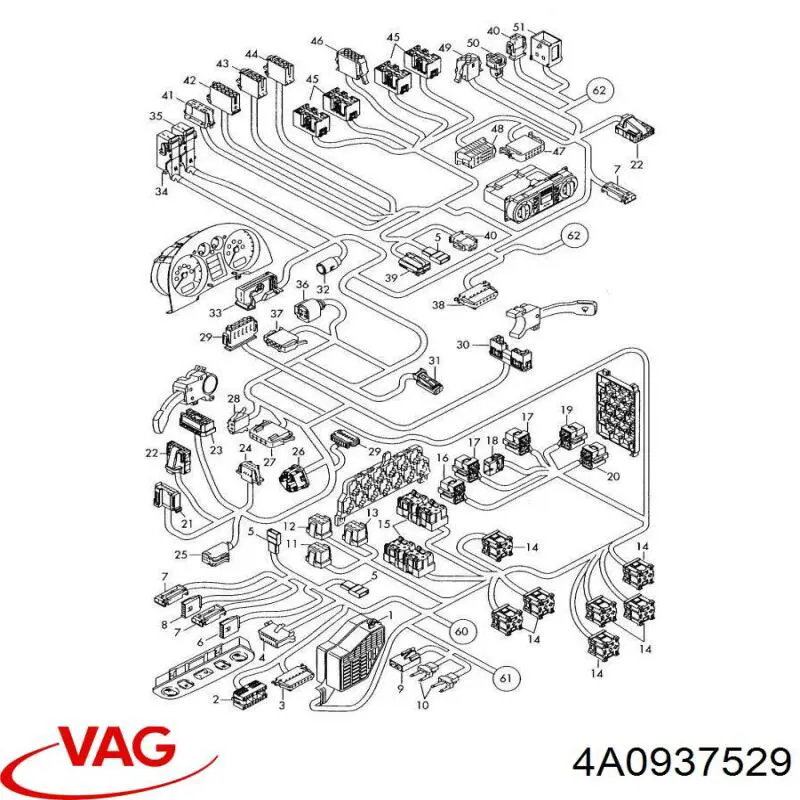  VAG 4A0937529 precio, desde 20,10 EUR