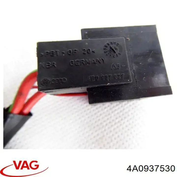 4A0937530 VAG Caja de fusibles trasera interior