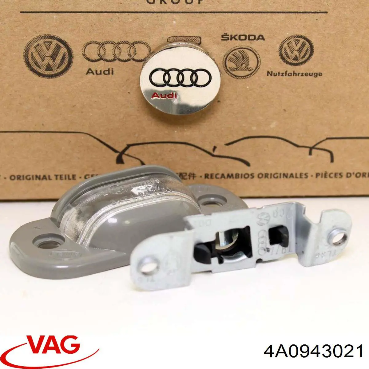  Luz matricula Audi 80 