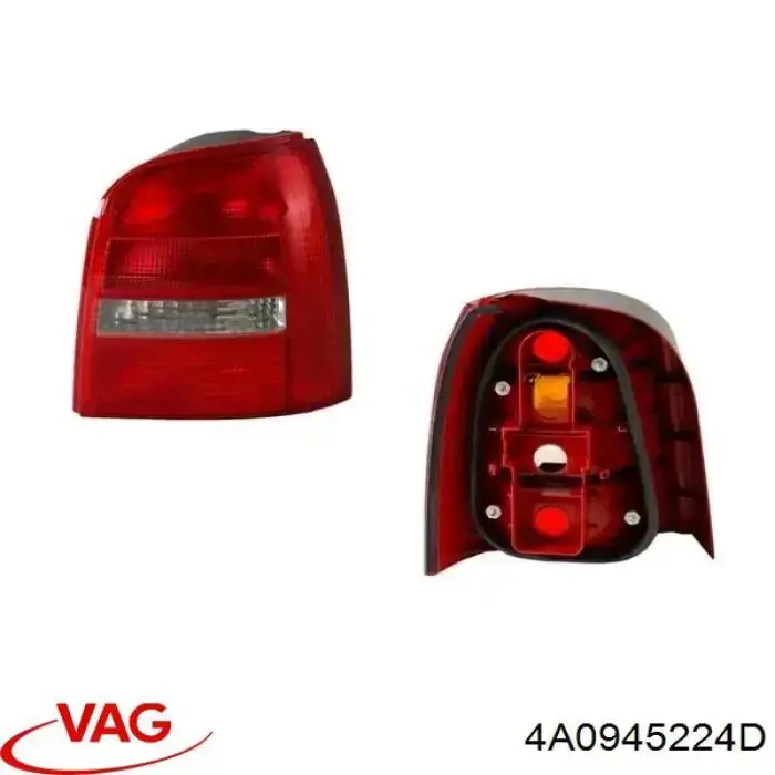 Piloto trasero interior derecho 4A0945224D VAG