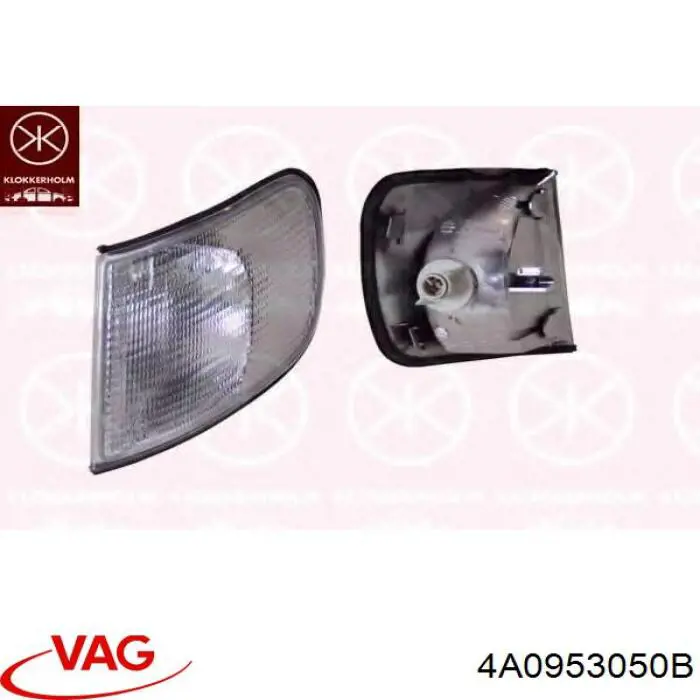Piloto intermitente derecho VAG 4A0953050B precio, desde 17,73 EUR