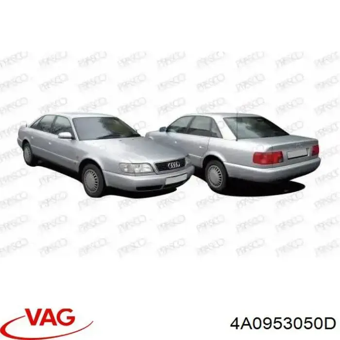 Piloto intermitente derecho VAG 4A0953050D precio, desde 14,88 EUR