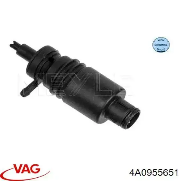 Bomba de agua limpiaparabrisas, delantera VAG 4A0955651 precio, desde 10,42 EUR