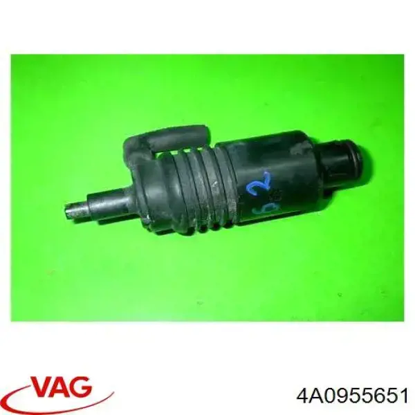 Comprar 4A0955651 VAG Bomba de agua limpiaparabrisas, delantera