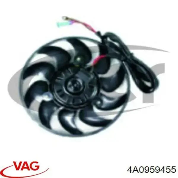 Ventilador de radiador VAG 4A0959455 precio, desde 76,55 EUR