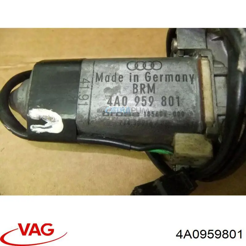Comprar 4A0959801 VAG Motor ventanilla coche, puerta delantera izquierda
