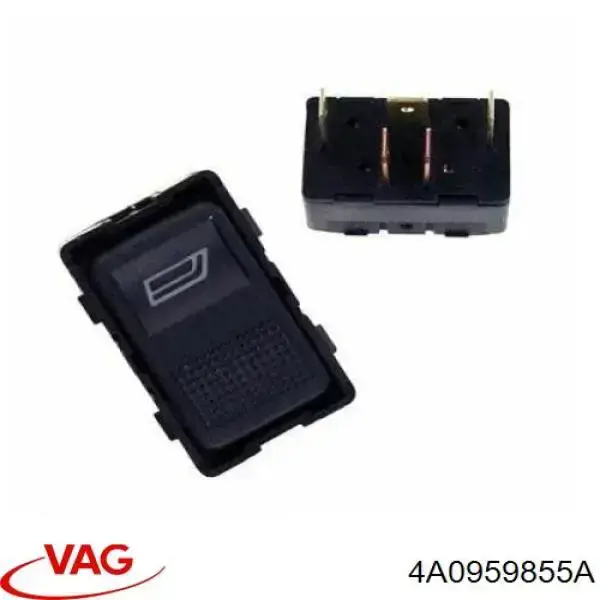 Comprar 4A0959855A VAG Botón de encendido del motor del elevalunas delantero izquierdo