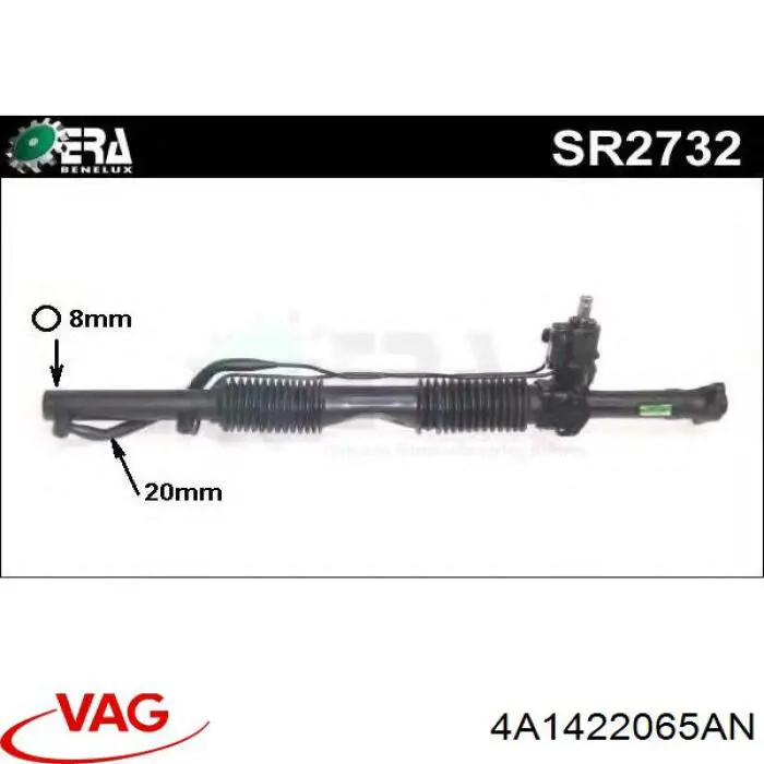 Engranaje de dirección VAG 4A1422065AN precio, desde 286,61 EUR
