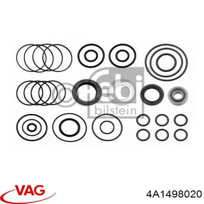 Juego de juntas, cremallera de dirección VAG 4A1498020 precio, desde 12,65 EUR