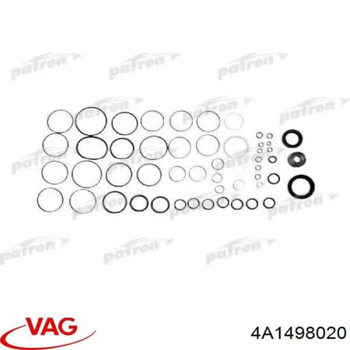 Kit de reparación, mecanismo dirección 4A1498020 VAG