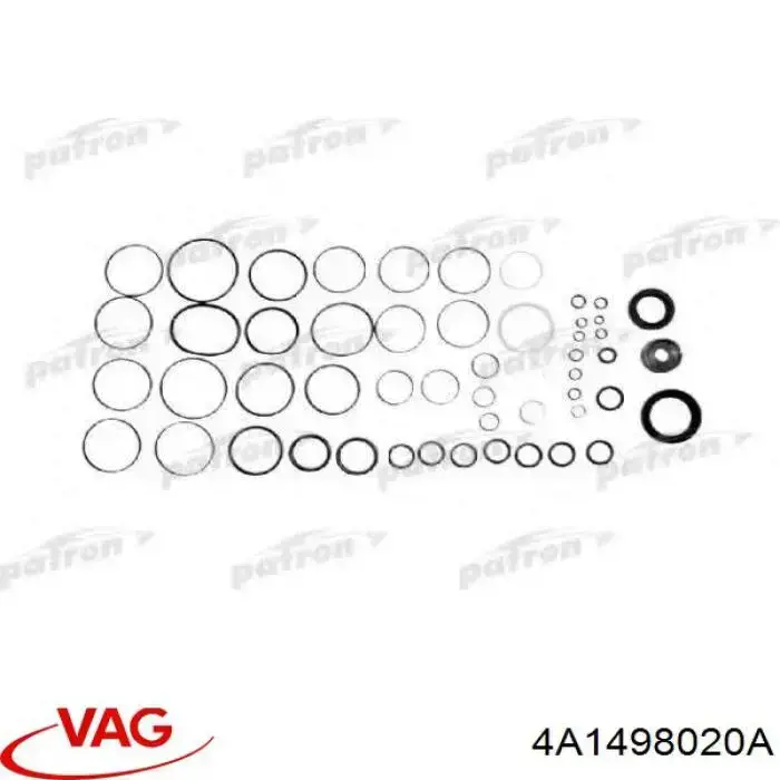 Juego de juntas, cremallera de dirección VAG 4A1498020A precio, desde 39,04 EUR