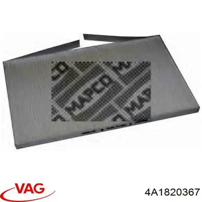 4A1820367 VAG Filtro antipolen